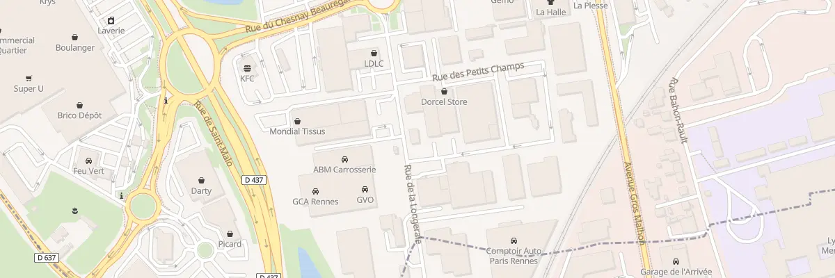 Plan du 7 Rue de la Longeraie à Saint-Grégoire