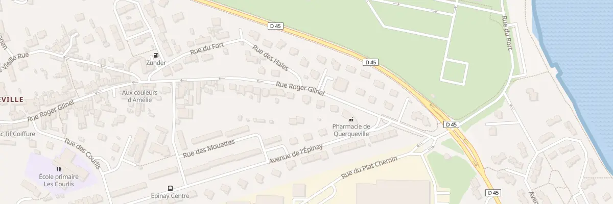 Plan du 112 Rue Roger Glinel Querquevil à Cherbourg-en-Cotentin