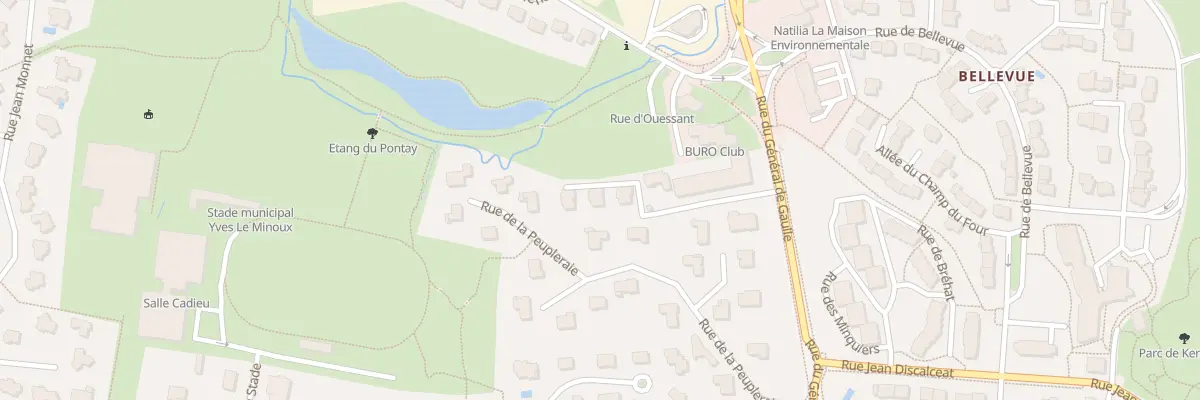 Plan du 6041 Rue du Général de Gaulle à Saint-Grégoire