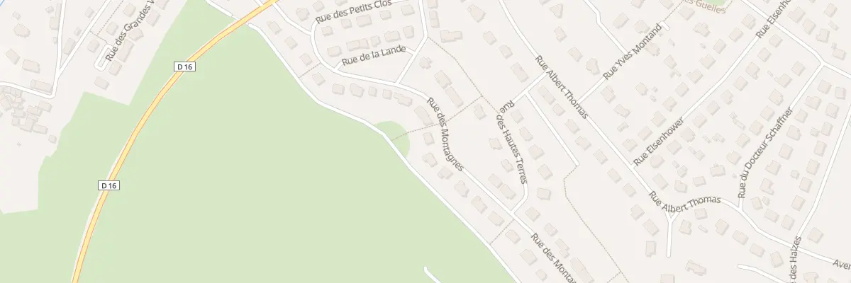Plan du 20 Rue des Montagnes à Cherbourg-en-Cotentin