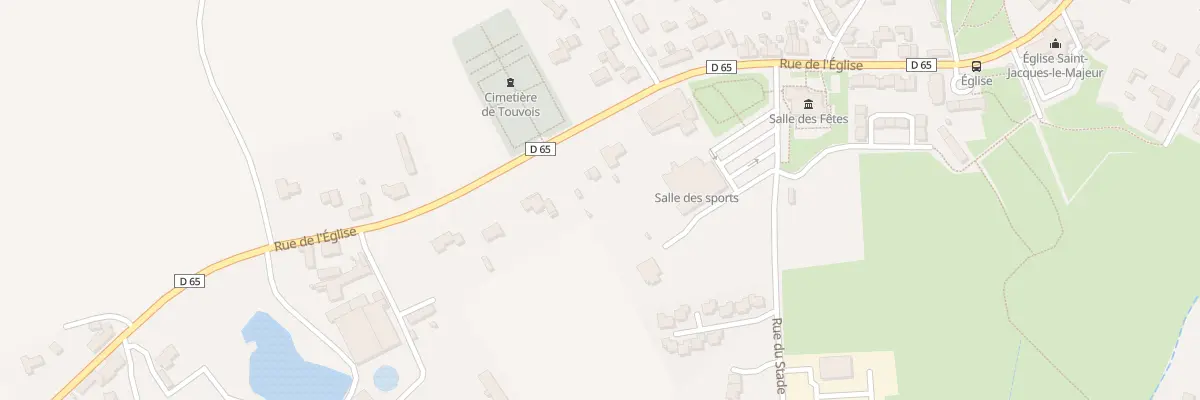 Plan du 31 Rue de l’Eglise à Touvois