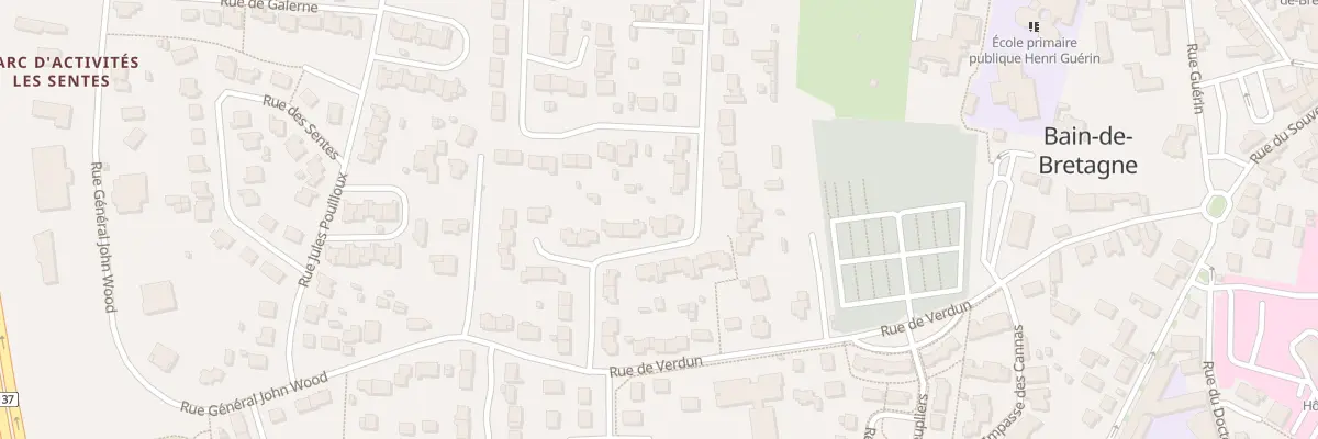 Plan du 30 Rue Charles Richelot à Bain-de-Bretagne