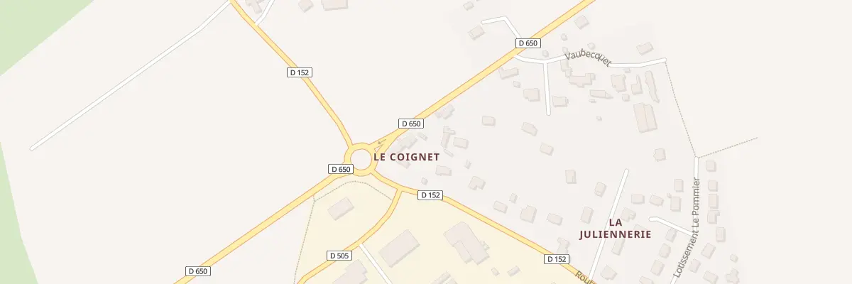 Plan du 11 Le Coignet à Sideville