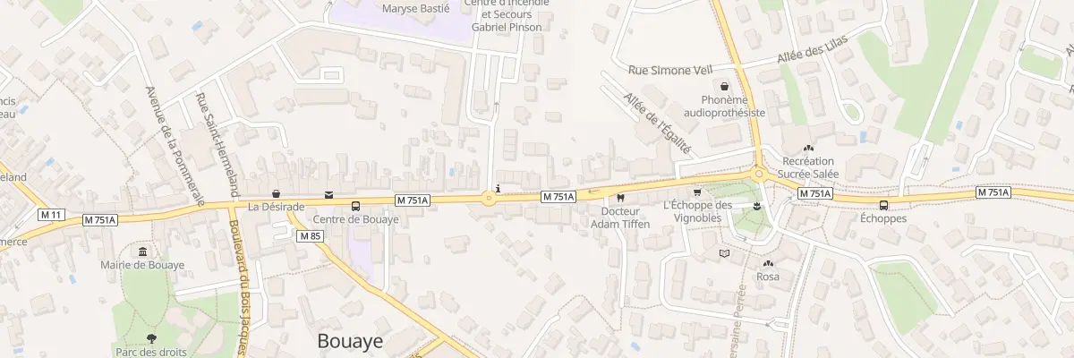 Plan du 54 Rue de Nantes à Bouaye