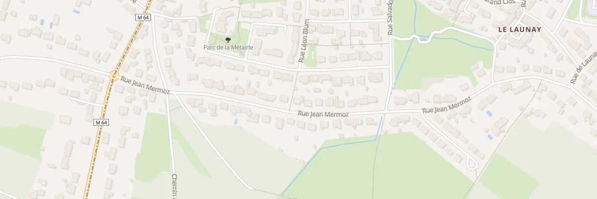 Plan du 80 Rue Jean Mermoz à La Montagne