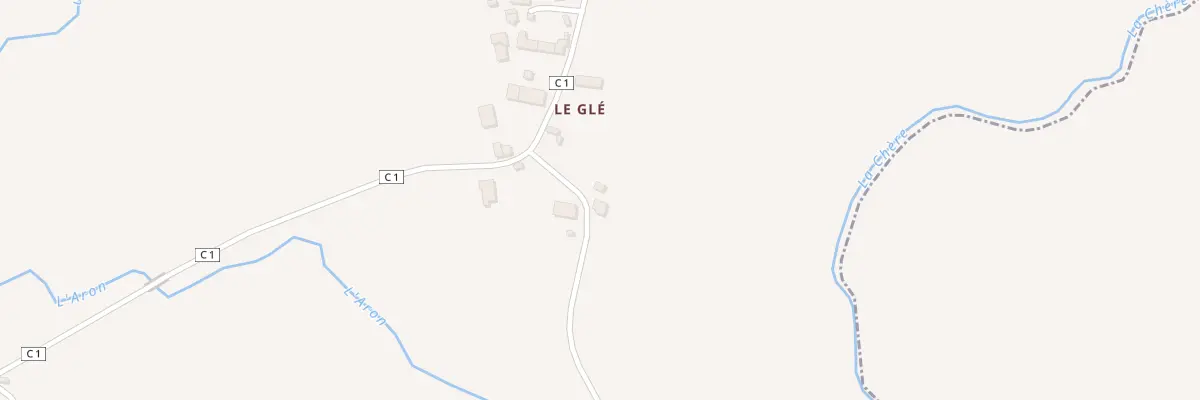 Plan du 3 Le Gle à Mouais