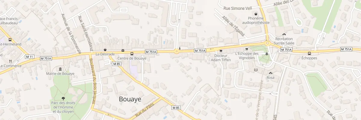 Plan du 19 Rue de Nantes à Bouaye