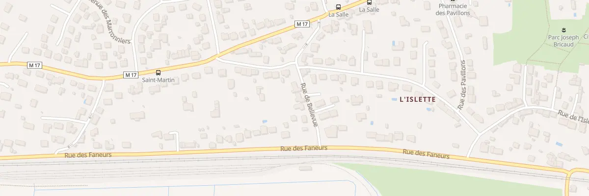 Plan du 7 Rue de Bellevue à Couëron