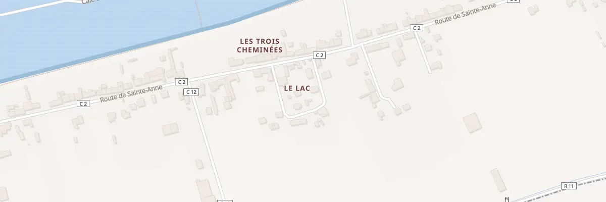 Plan du 3 Le Bas Village à Cherrueix