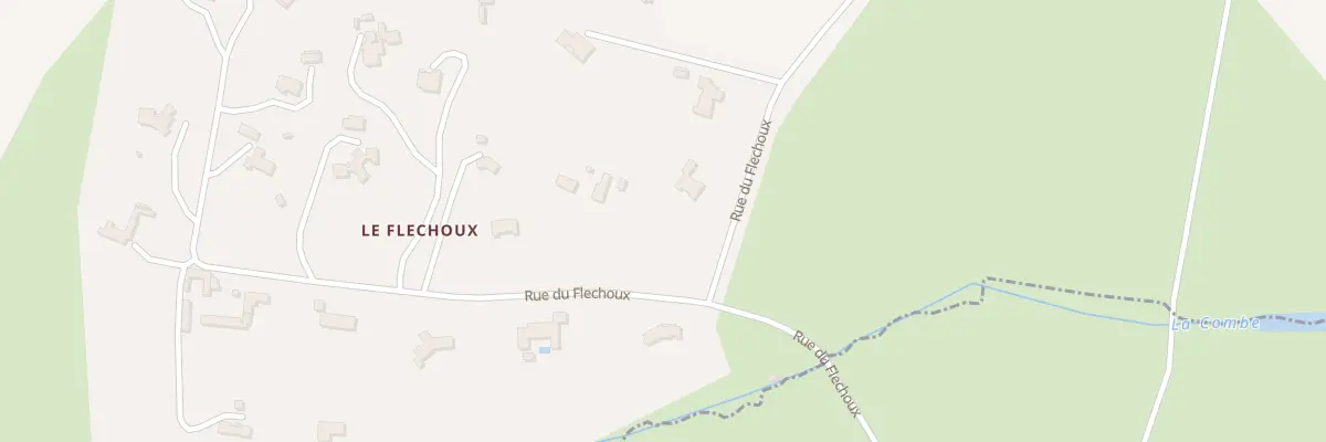 Plan du 36 Rue du Fléchoux aux Sables-d’Olonne