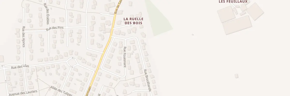 Plan du 40 Rue Broceliande à Melesse