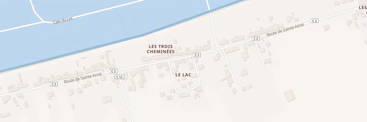 Plan du 120 Le Lac à Cherrueix