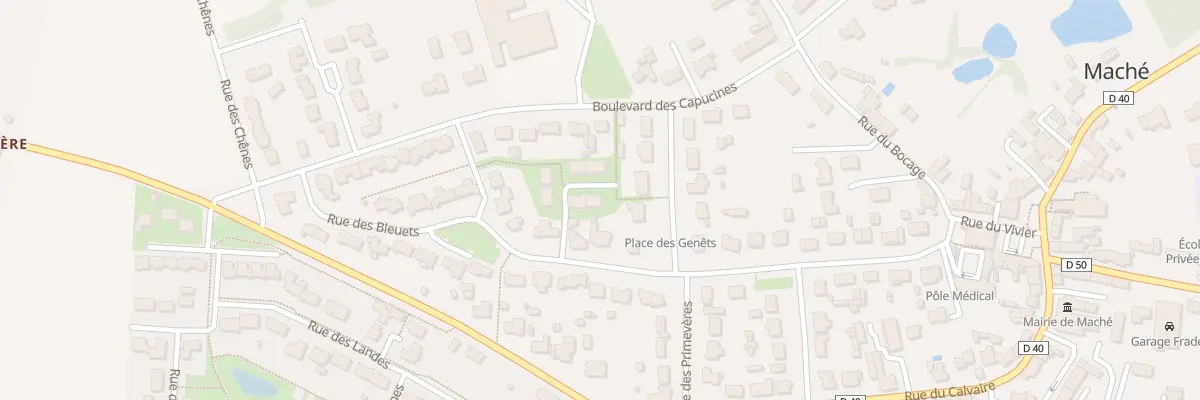 Plan du 4 Rue des Lilas à Maché