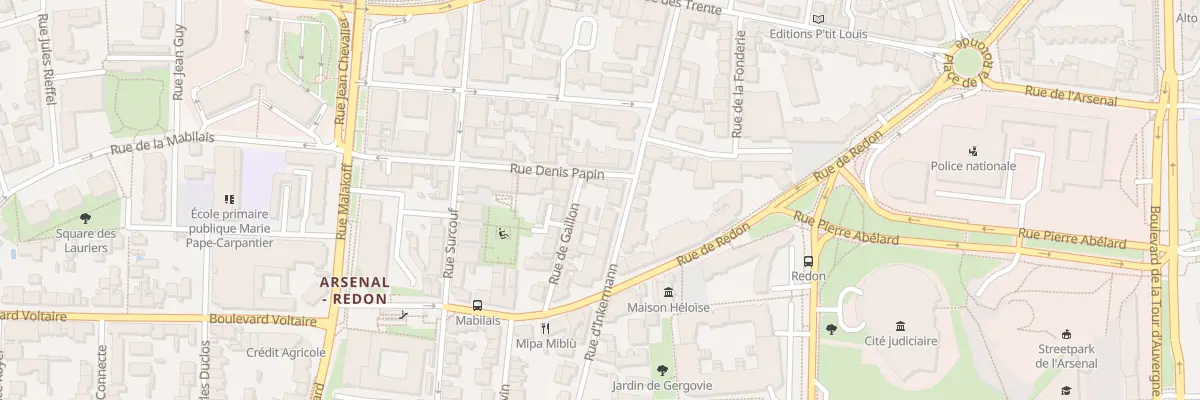 Plan du 18 Rue d’Inkermann à Rennes