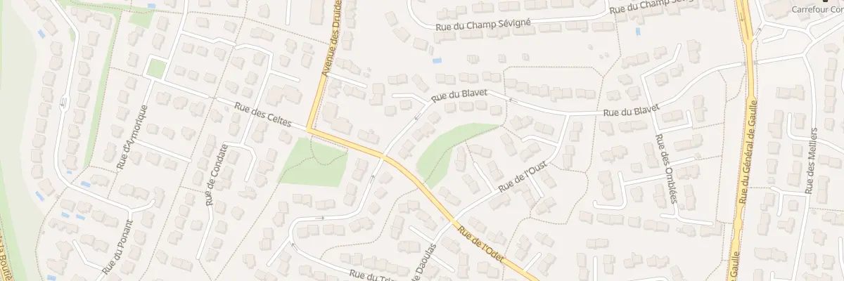 Plan du 19 Rue du Blavet à Saint-Grégoire