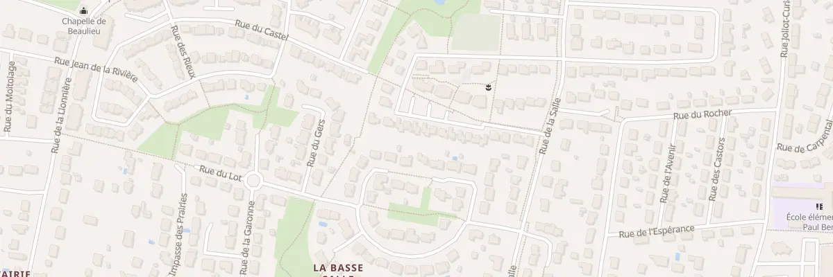 Plan du 25 Rue Marguerite de Foix à Couëron
