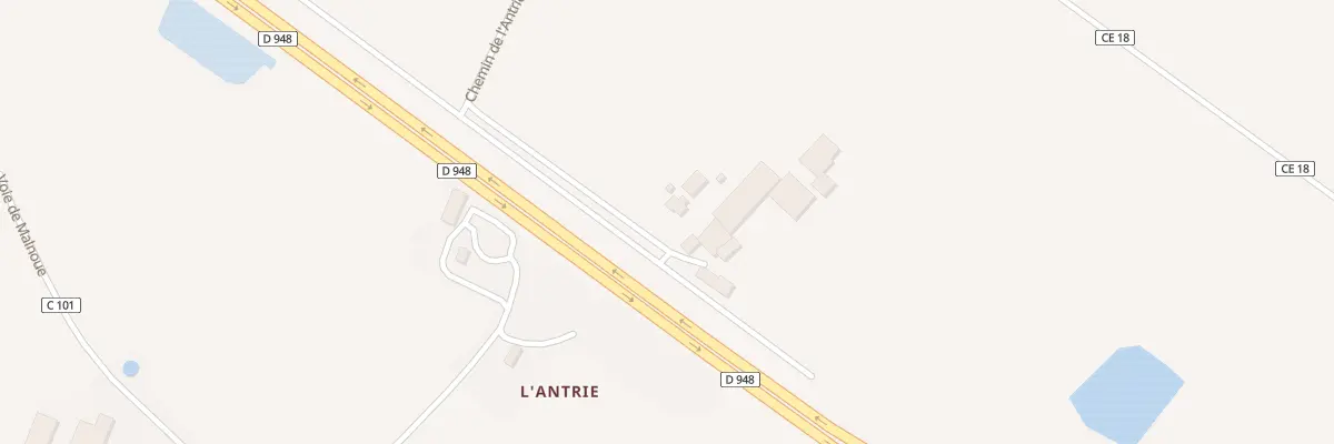 Plan du 5497 L’Antrie à Maché