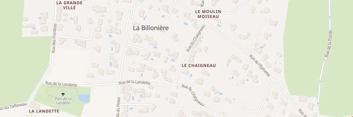 Plan du 134 Rue du Chaigneau à Sainte-Foy