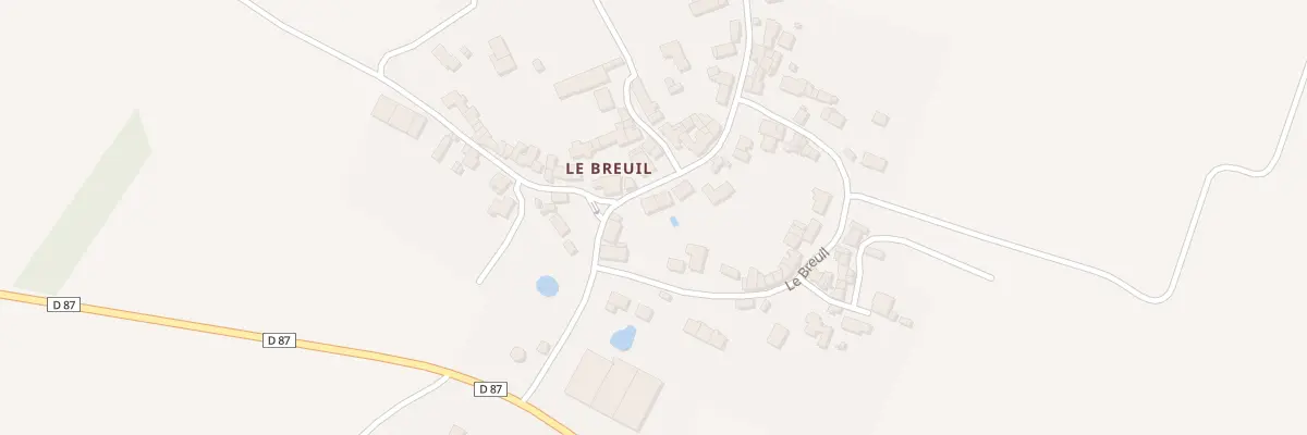 Plan du 26A Le Breuil à La Marne