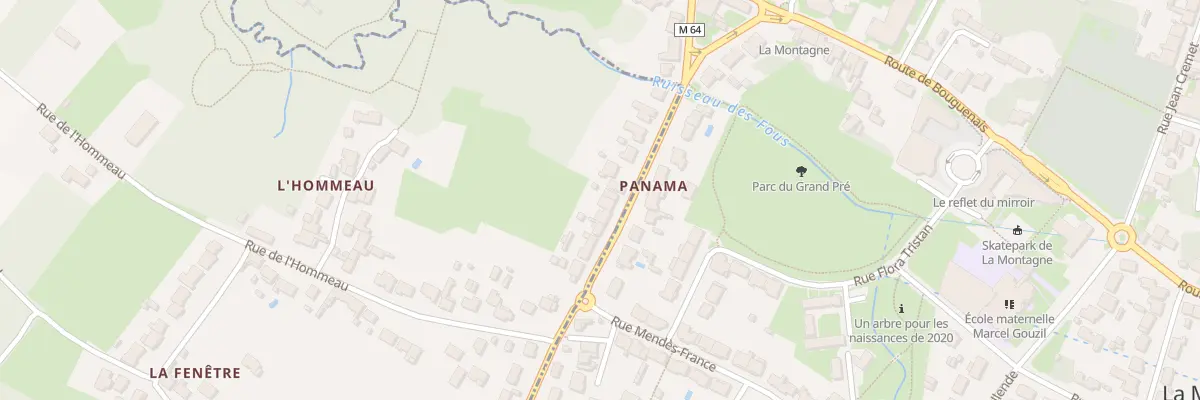 Plan du 12 Rue de la Belle Etoile à Saint-Jean-de-Boiseau