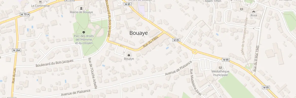Plan du 7 Rue du Pâtis à Bouaye