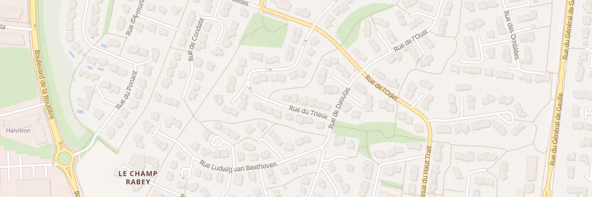 Plan du 21 Rue du Trieux à Saint-Grégoire