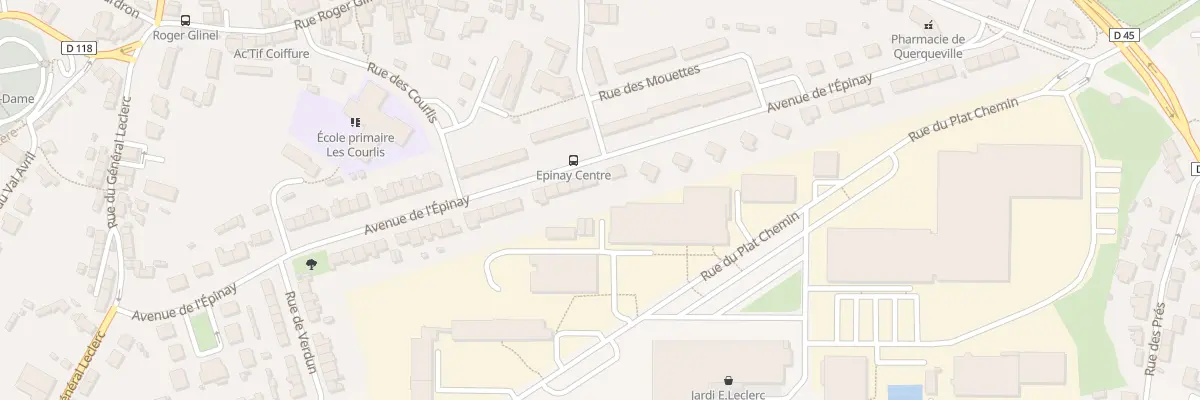 Plan du 42 Av de l’Epinay à Cherbourg-en-Cotentin