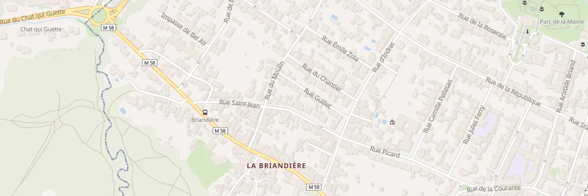 Plan du 14 Rue Saint Jean à La Montagne