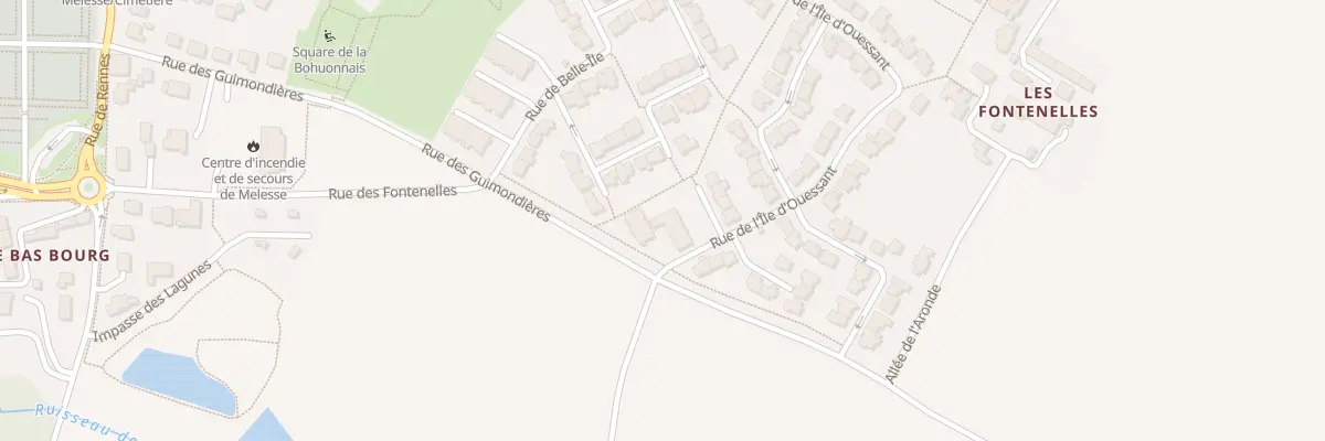 Plan du 1 Imp de l’Ile de Sein à Melesse