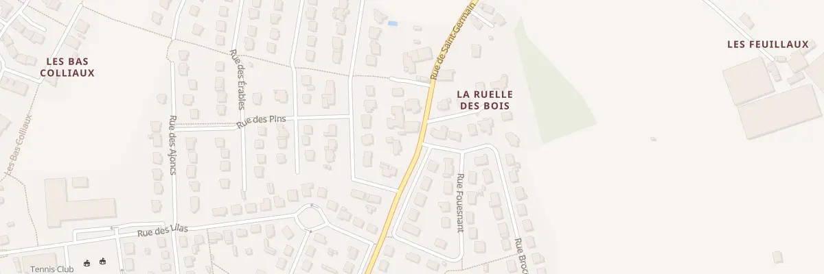 Plan du 35 Rue de Saint-germain à Melesse