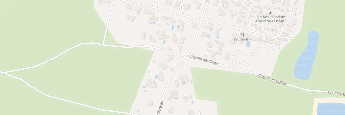Plan du 2134 Rue du porteau à Talmont-Saint-Hilaire