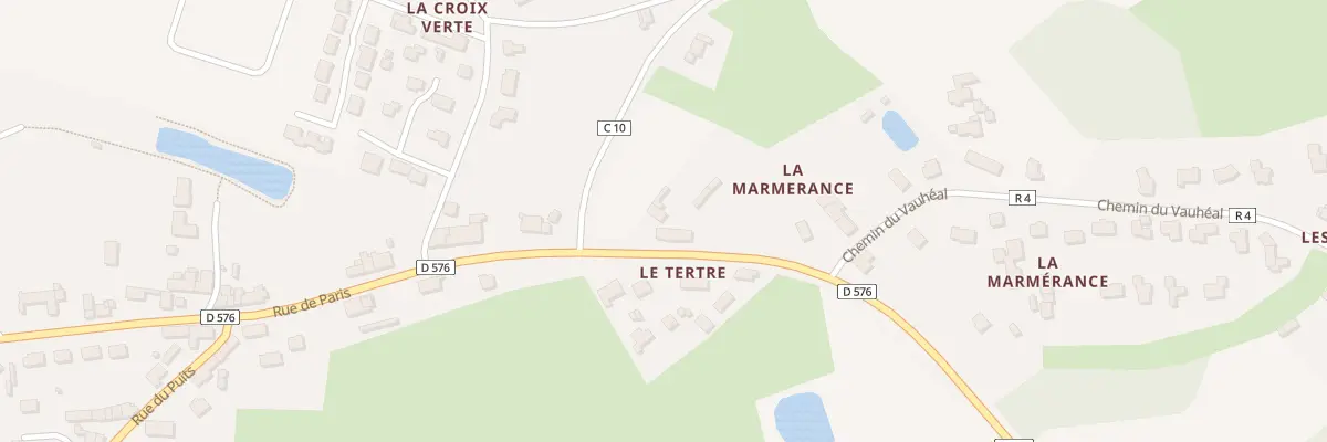 Plan du 55 Rue de Paris à Baguer-Pican