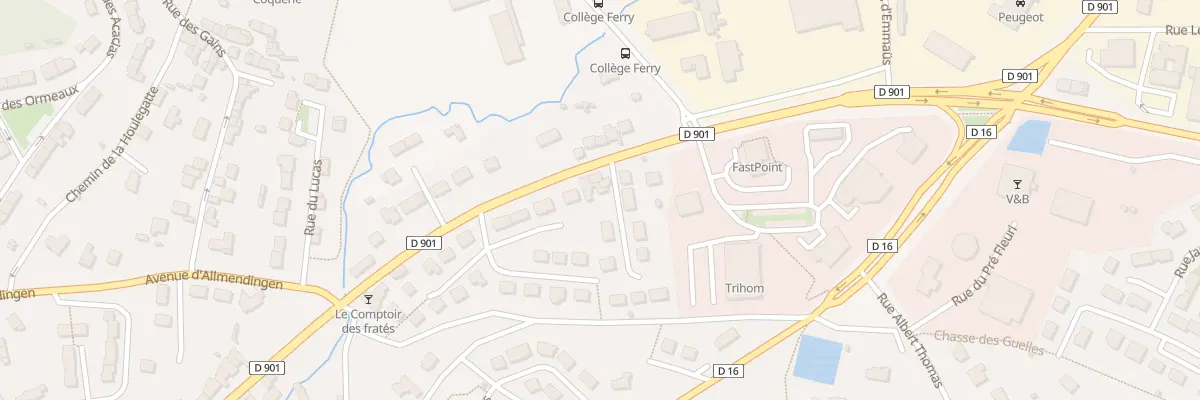 Plan du 115 Rue Marcel Sembat à Cherbourg-en-Cotentin