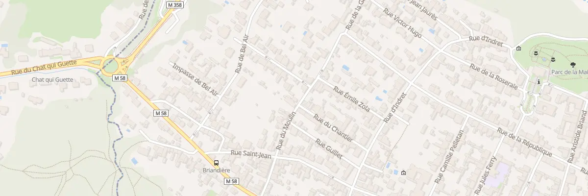 Plan du 12 Rue du Moulin à La Montagne