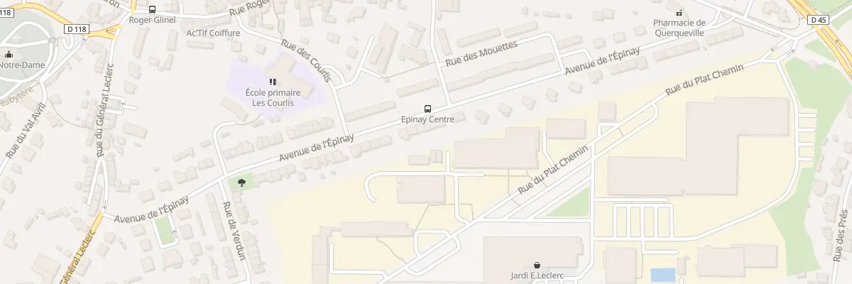 Plan du 38 Av de l’Epinay à Cherbourg-en-Cotentin