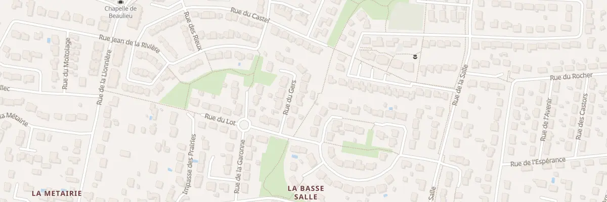 Plan du 6 Rue du Gers à Couëron