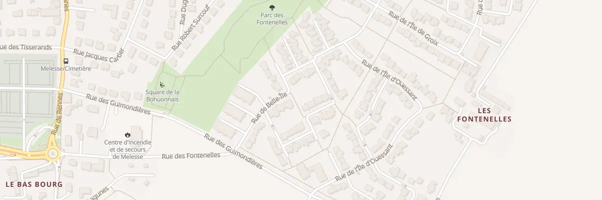Plan du 7 Rue de Cézembre à Melesse
