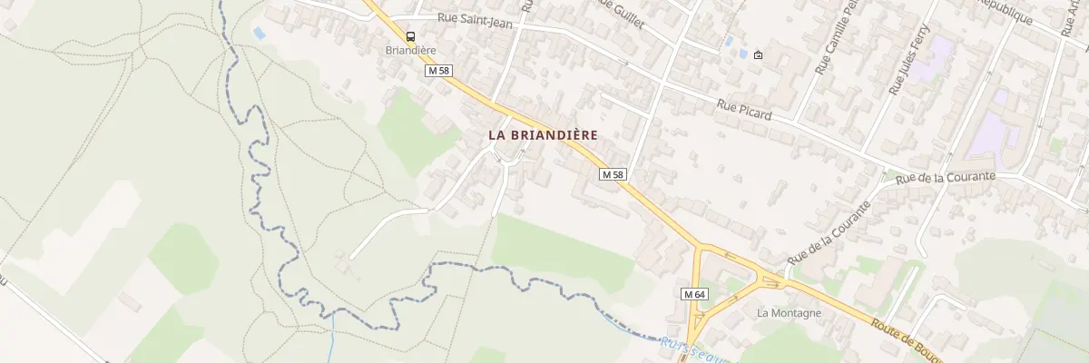 Plan du 35 Rue de la Briandière à La Montagne