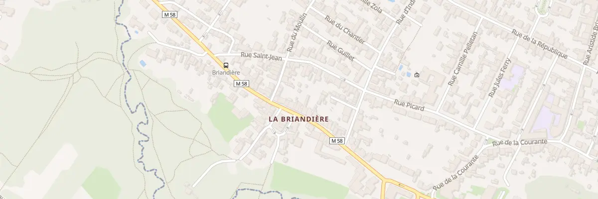 Plan du 44 Rue de la Briandière à La Montagne