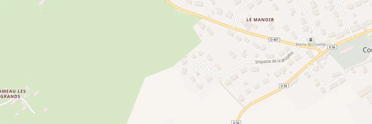Plan du 25 Imp de la Bruyere à Couville