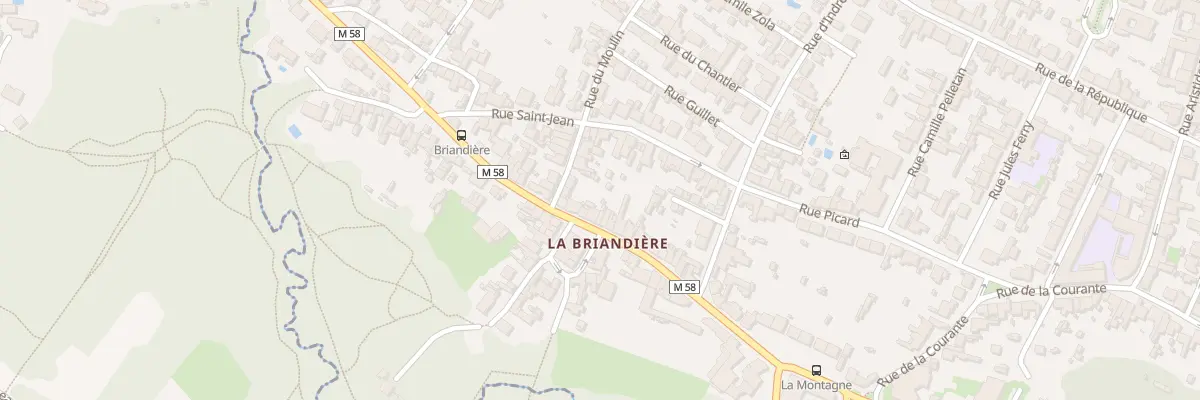Plan du 46 Rue de la Briandière à La Montagne