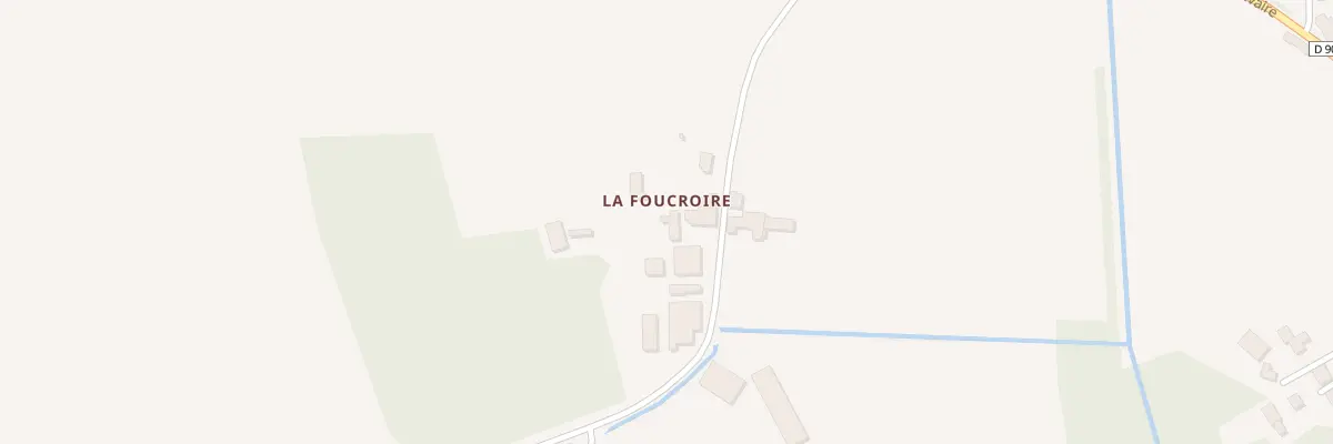 Plan du 6 La Foucroire à Falleron