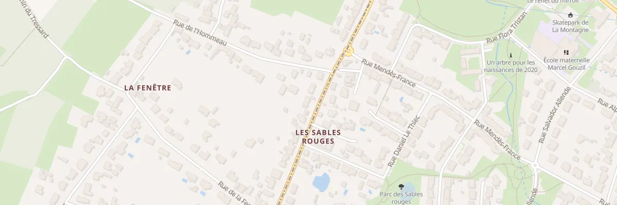 Plan du 28 Rue de la Belle Etoile à Saint-Jean-de-Boiseau