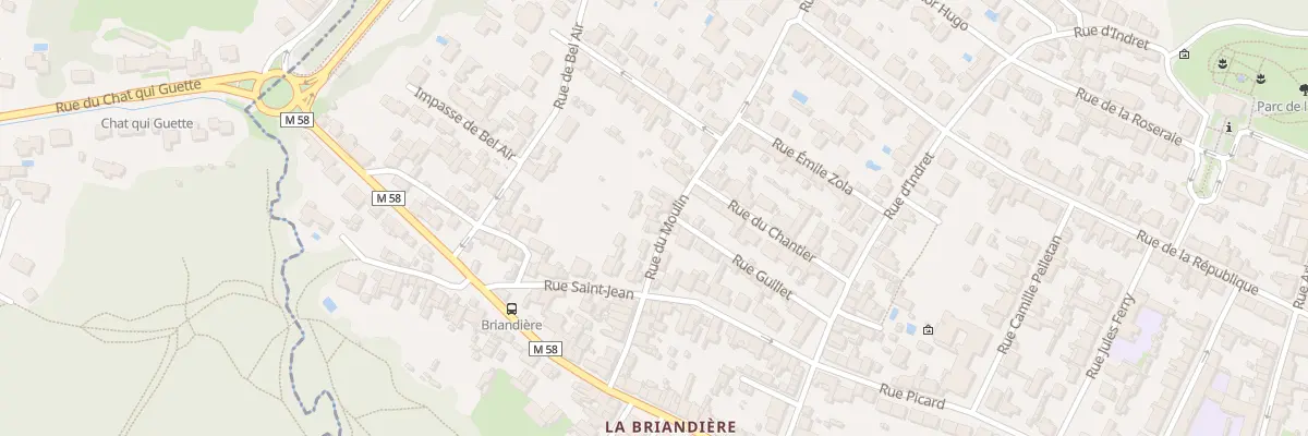Plan du 18 Rue du Moulin à La Montagne