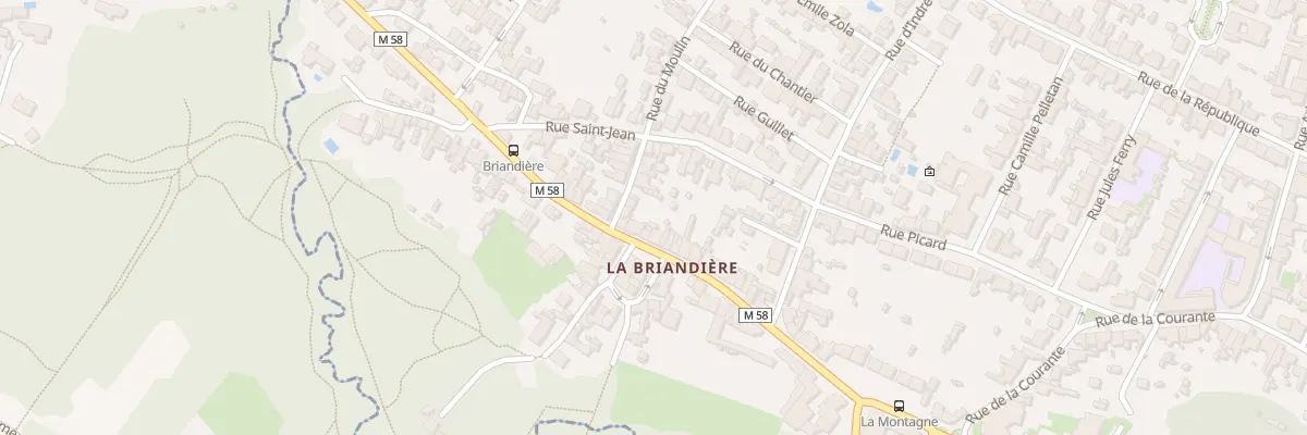 Plan du 48 Rue de la Briandière à La Montagne