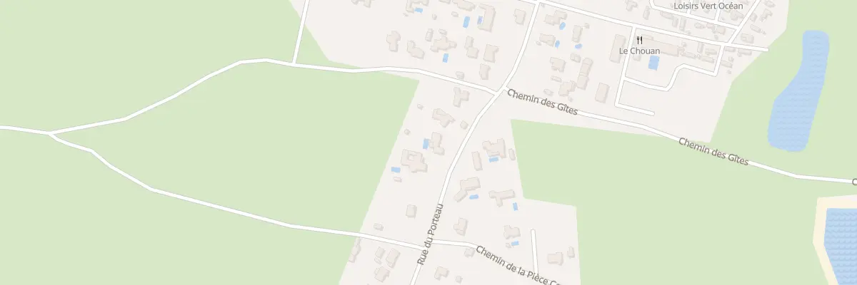 Plan du 2224 Rue du porteau à Talmont-Saint-Hilaire