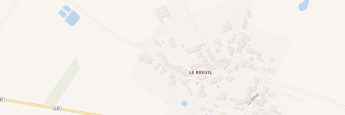 Plan du 50 Le Breuil à La Marne