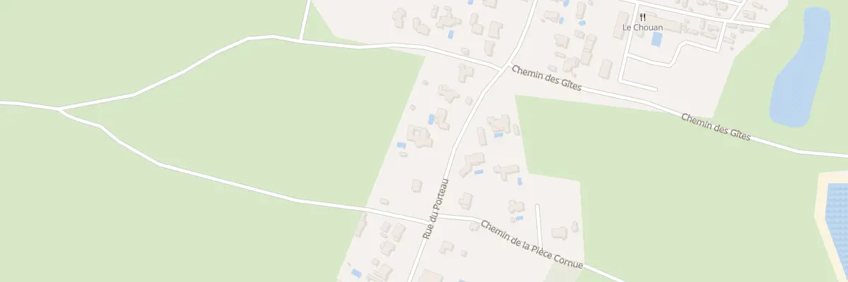 Plan du 2210 Rue du porteau à Talmont-Saint-Hilaire