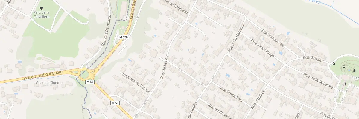 Plan du 14 Rue de la Chaume à La Montagne
