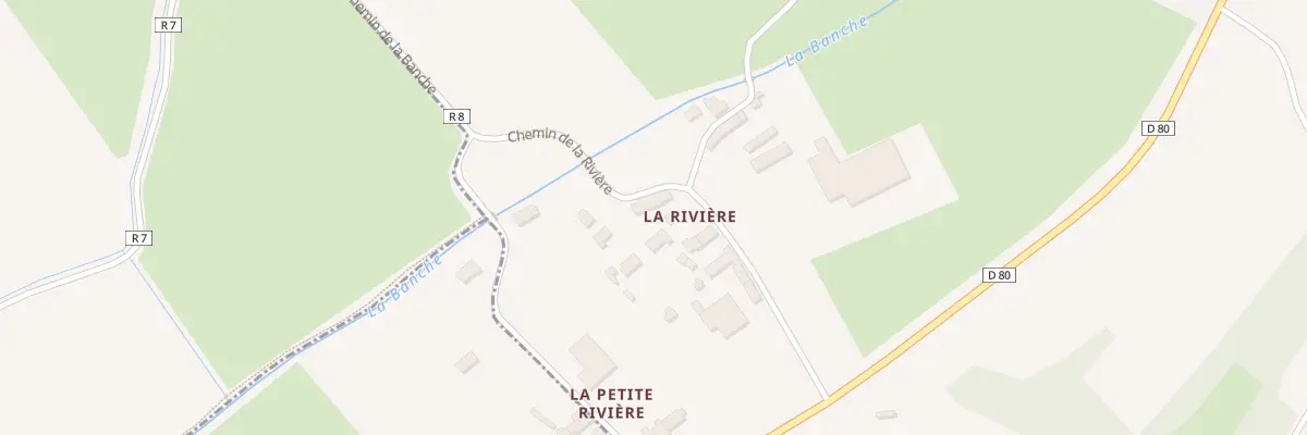Plan du 3 La Rivière à Saint-Broladre